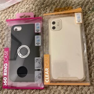 360 Ring Case for iPhone 8/7 - Black